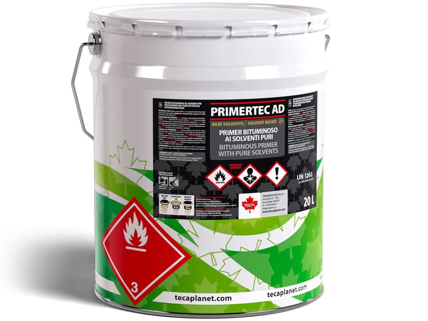 Чистый растворитель битумная грунтовка Teca PRIMERTEC AD ARCH-00039479