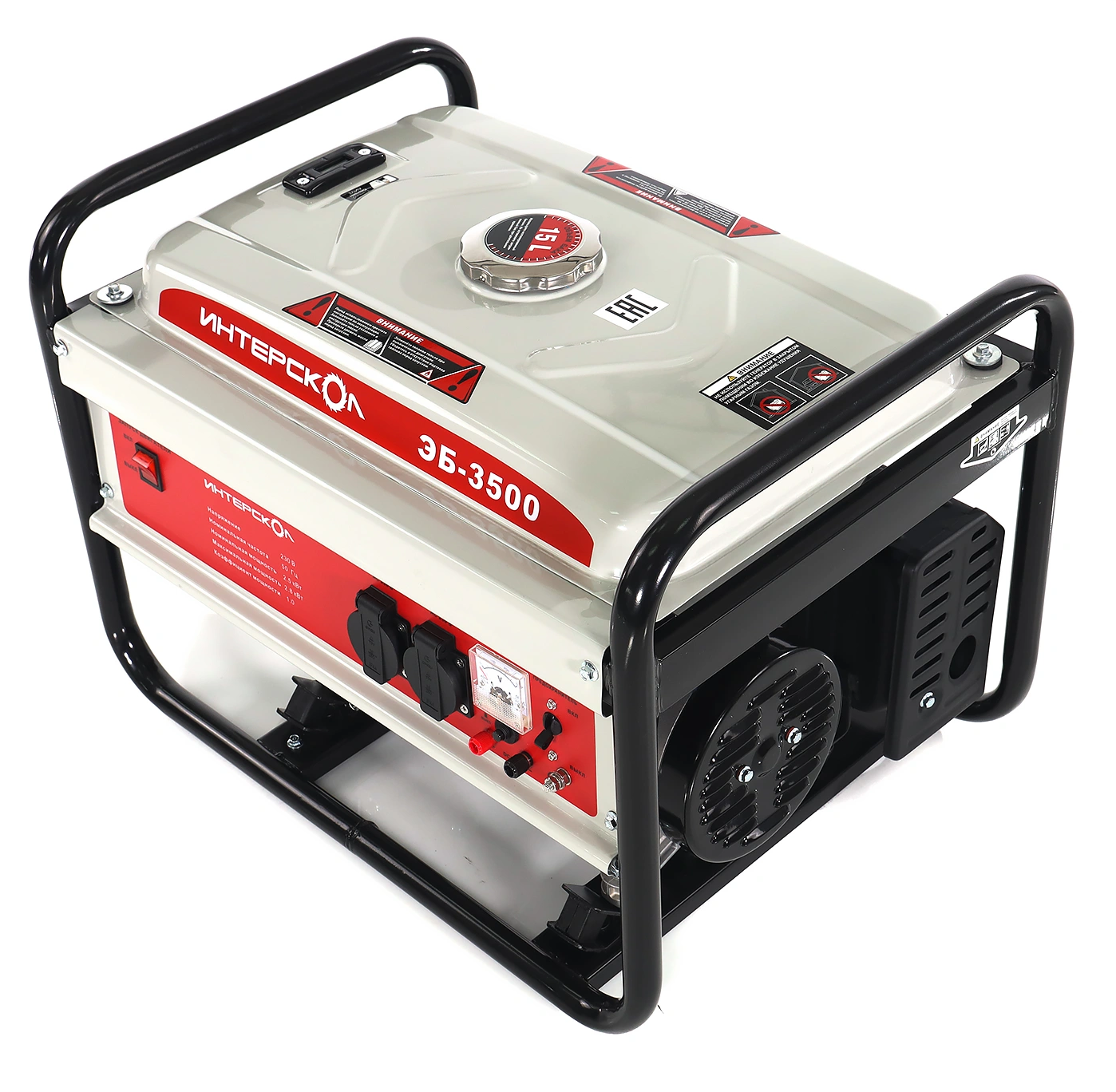 Электрогенератор   бензиновый Интерскол ЭБ-3500 9106298 STDN-0036962 - Вид №6
