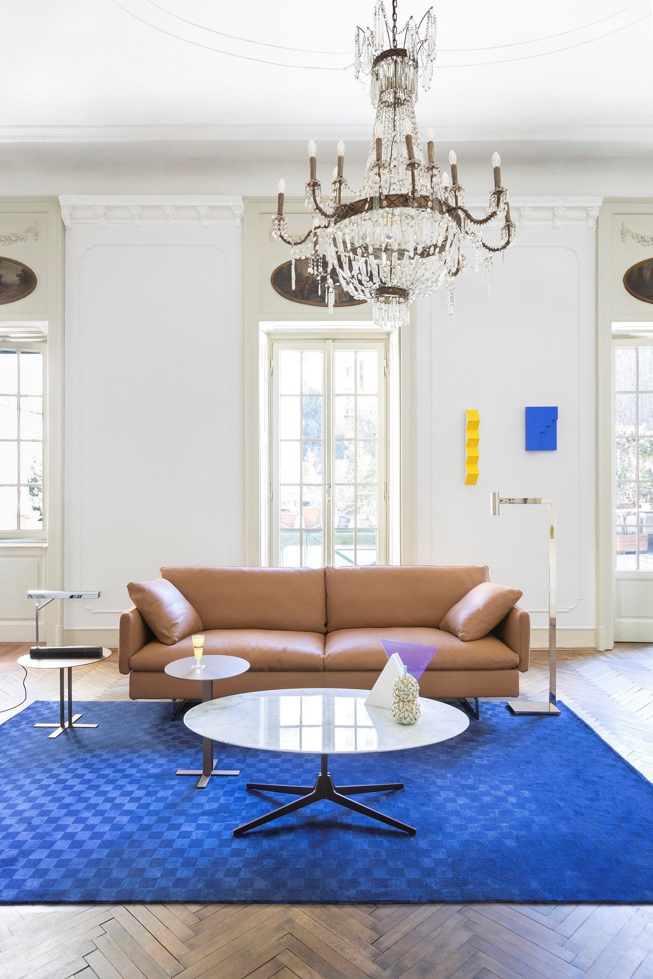 Кожаный диван Saba Italia VOYAGE ARCH-00143907 - Вид №2