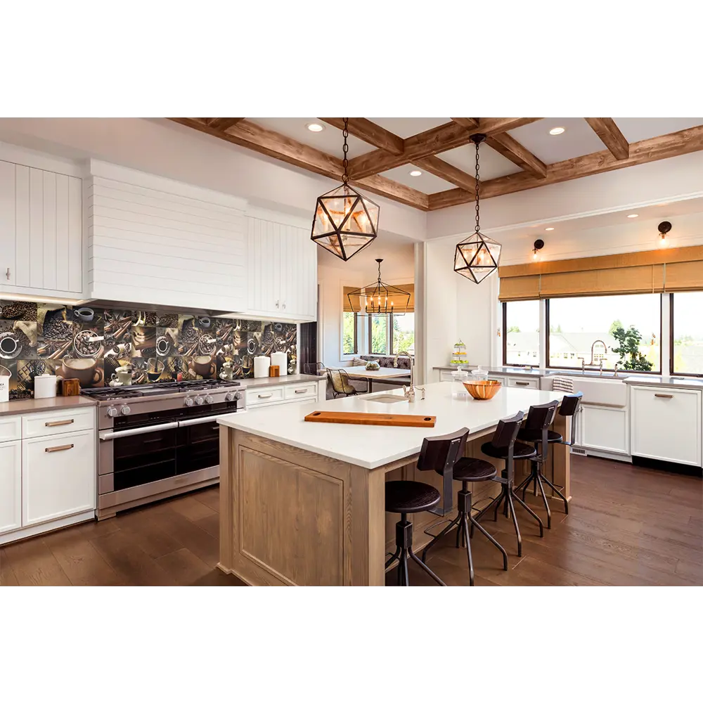 Панель ПВХ листовая 960x485х3 мм Бариста 0.47 м² Santreyd STLM-2017617 - Вид №3