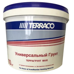 Грунтовка универсальная Terraco Террагрунт Maxi 10 л
