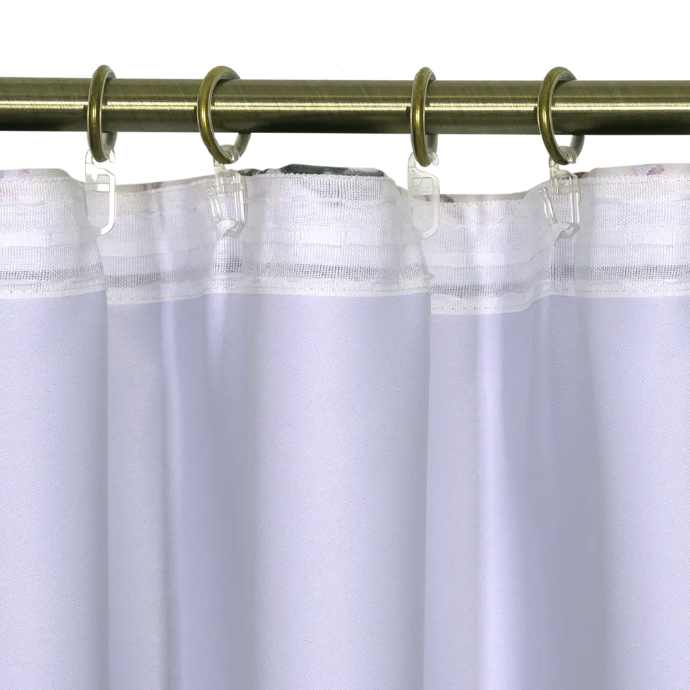 Штора на ленте «Розы» 200х260 см полиэстер цвет бежевый SEASONS STLM-2093532 - Вид №4