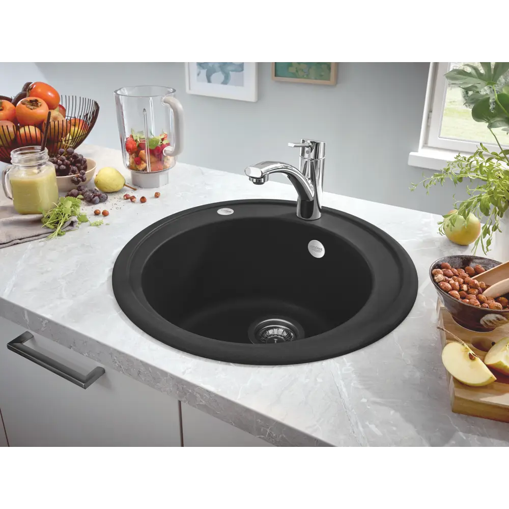 Смеситель для мойки GROHE Swift New с низким изливом, латунь, цвет серебристый STLM-2061147 - Вид №7