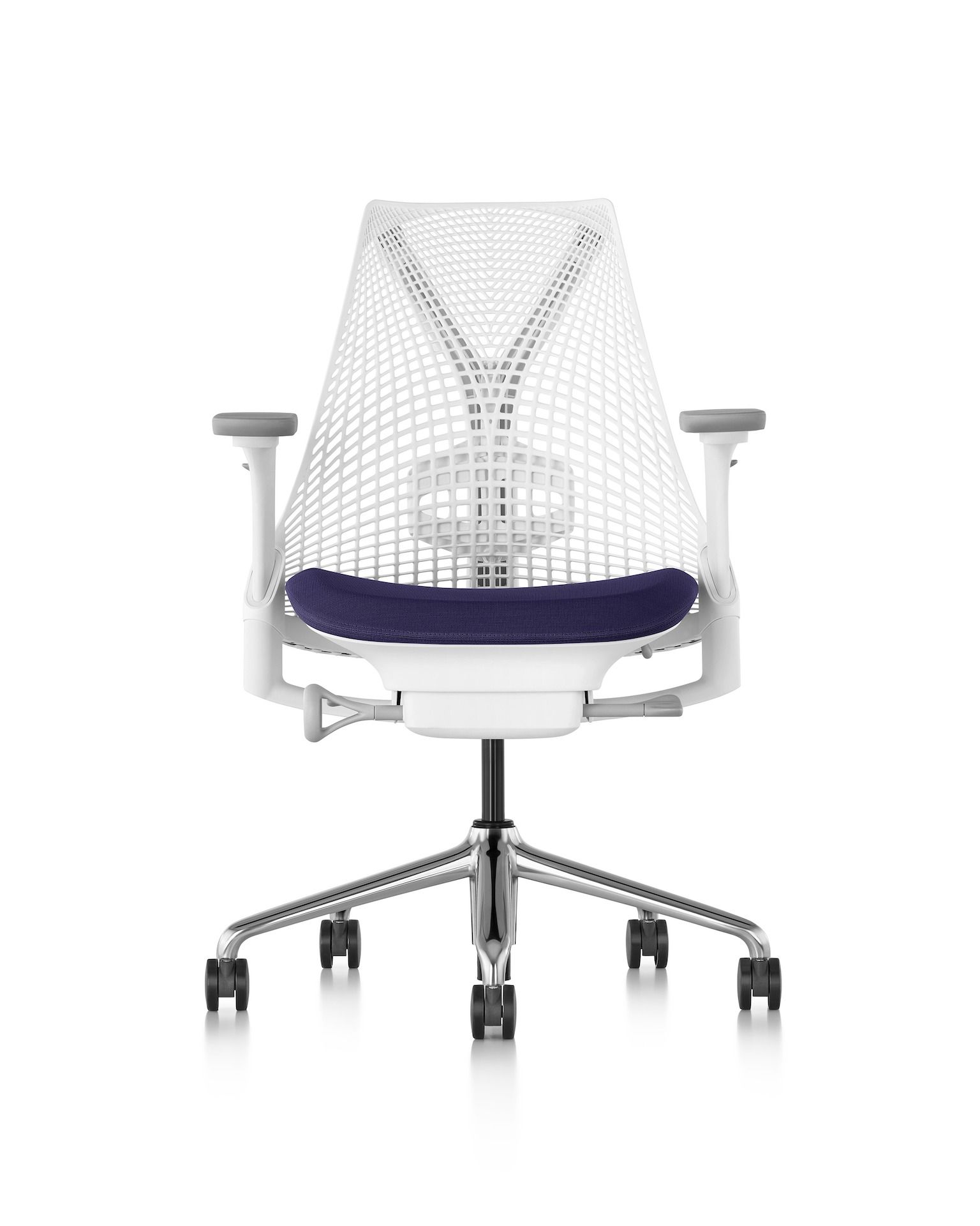 5 спиц подлокотник поворотный операционный офисный стул Herman Miller Sayl ARCH-00001394 - Вид №24