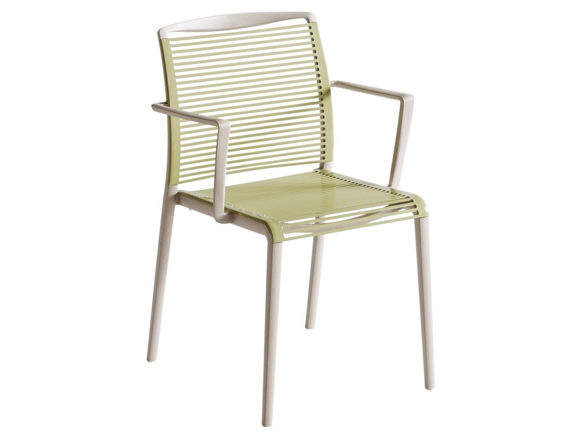 Штабелируемый стул из инженерного пластика с подлокотниками GABER AVENICA ARCH-00049974 - Вид №1