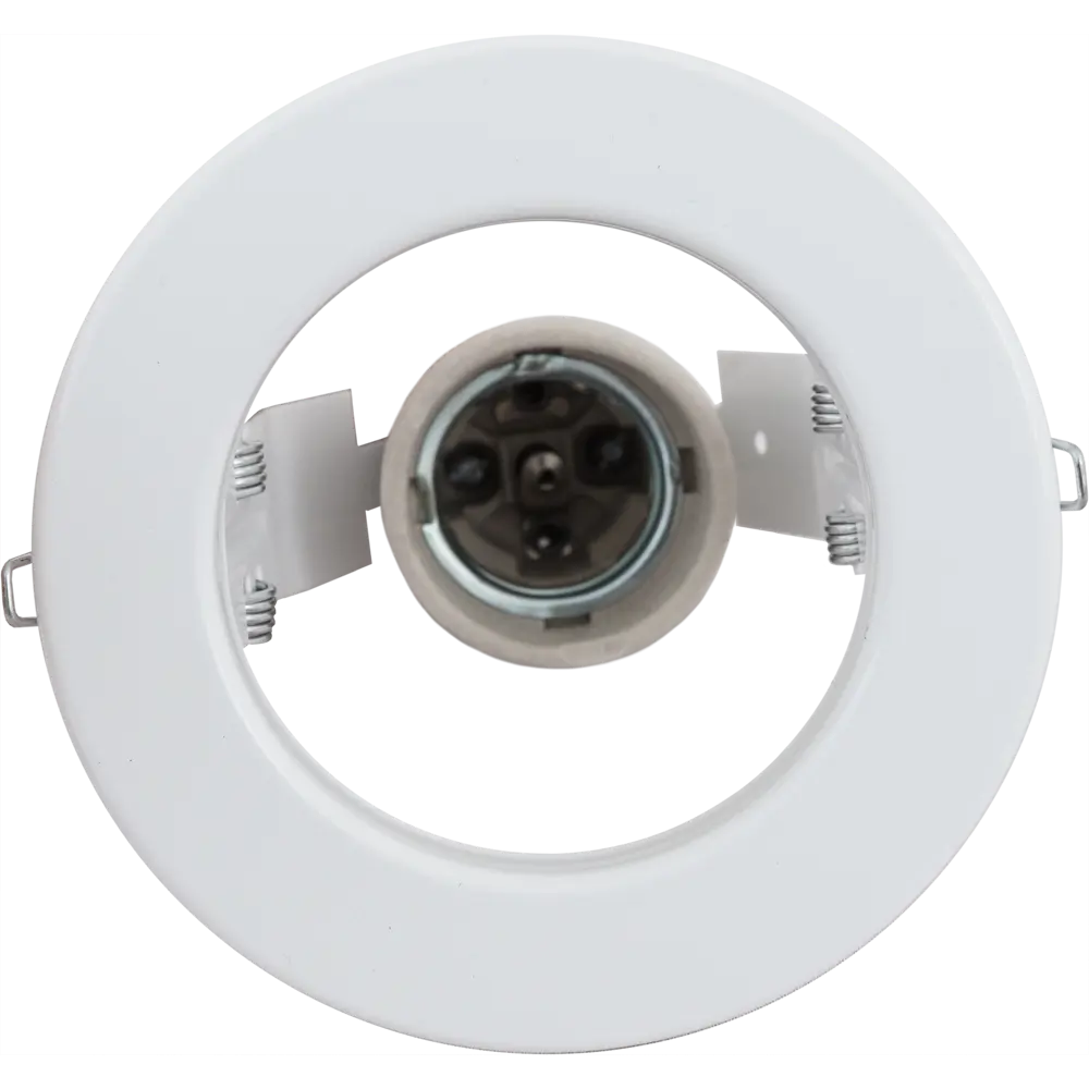 Светильник встраиваемый R63, E27x60 Вт, цвет белый ITALMAC STLM-2090224 - Вид №2