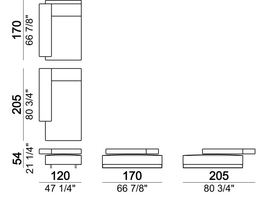 Секционный кожаный диван Arketipo ARCH-00037376 - Вид №10