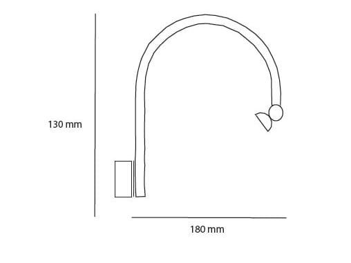 Металлический светодиодный настенный светильник TEKNI-LED Tableau ARCH-00089397 - Вид №3