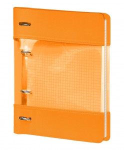 478920 Тетрадь "", 120 листов, в клетку, 17,5 х 21,2 см, оранжевая Infolio Neon