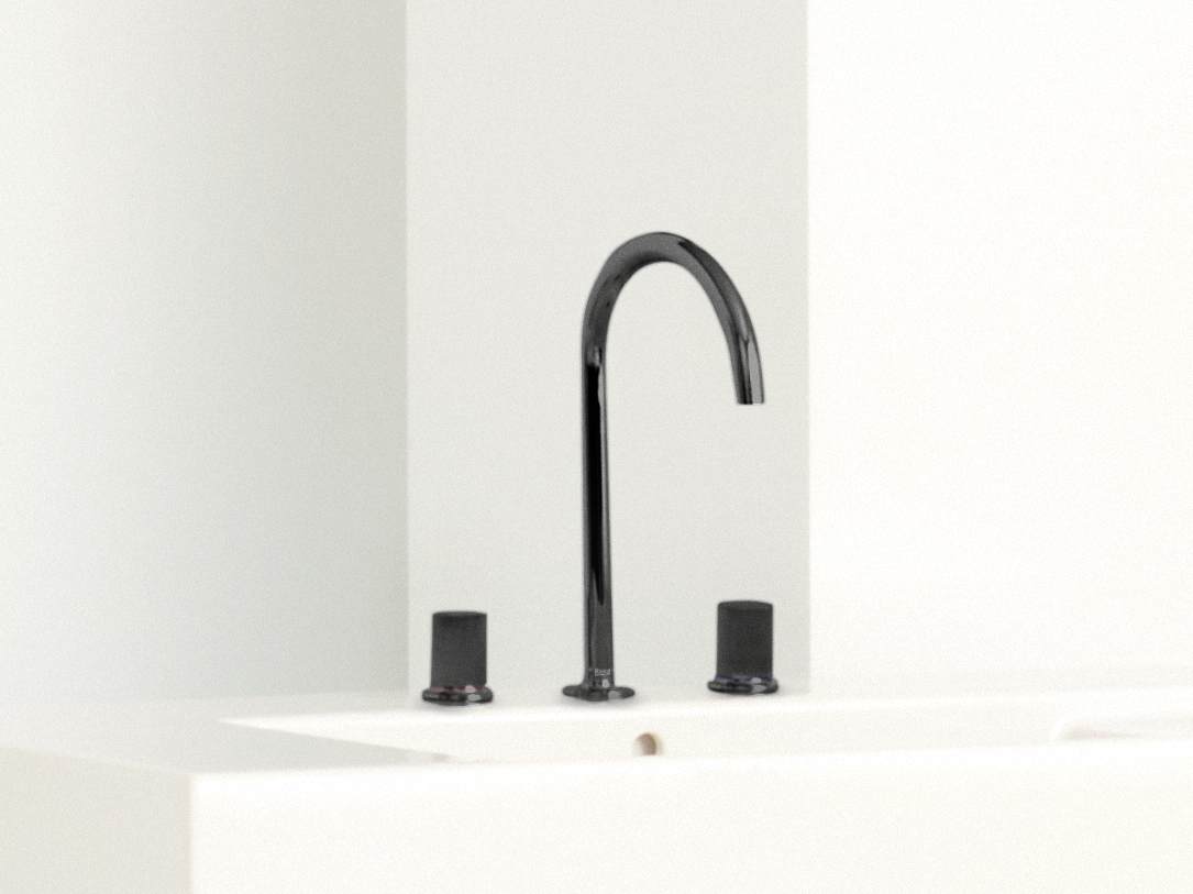 Смеситель для раковины с 3 отверстиями Roca Nu ARCH-00033019 - Вид №8