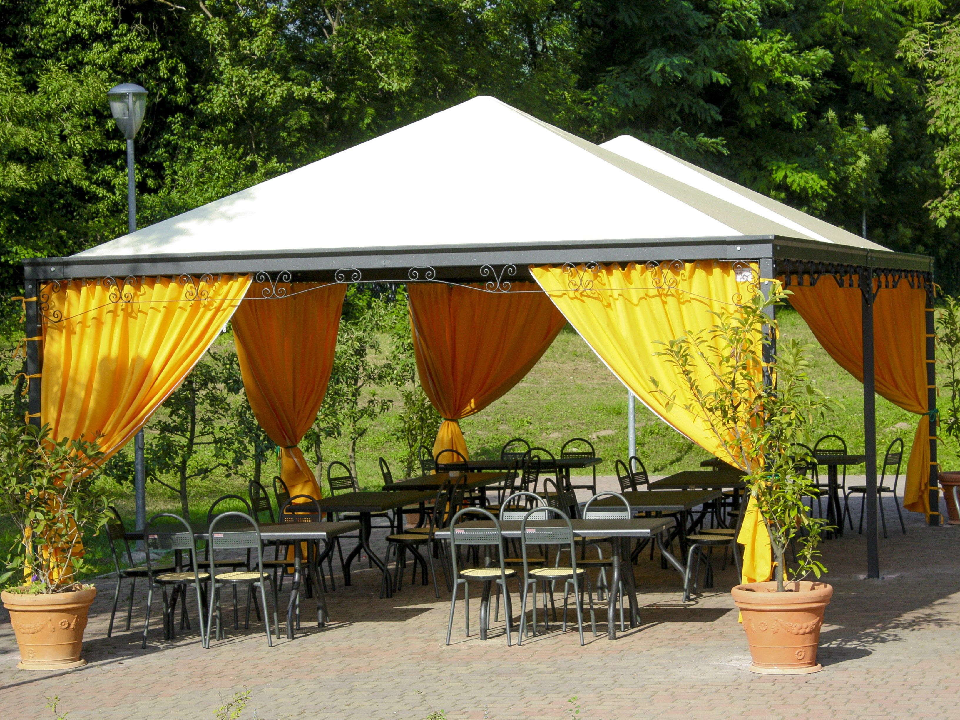 Высокопрочная стальная беседка SELVOLINA PRIMAVERA ARCH-00105442 - Вид №1