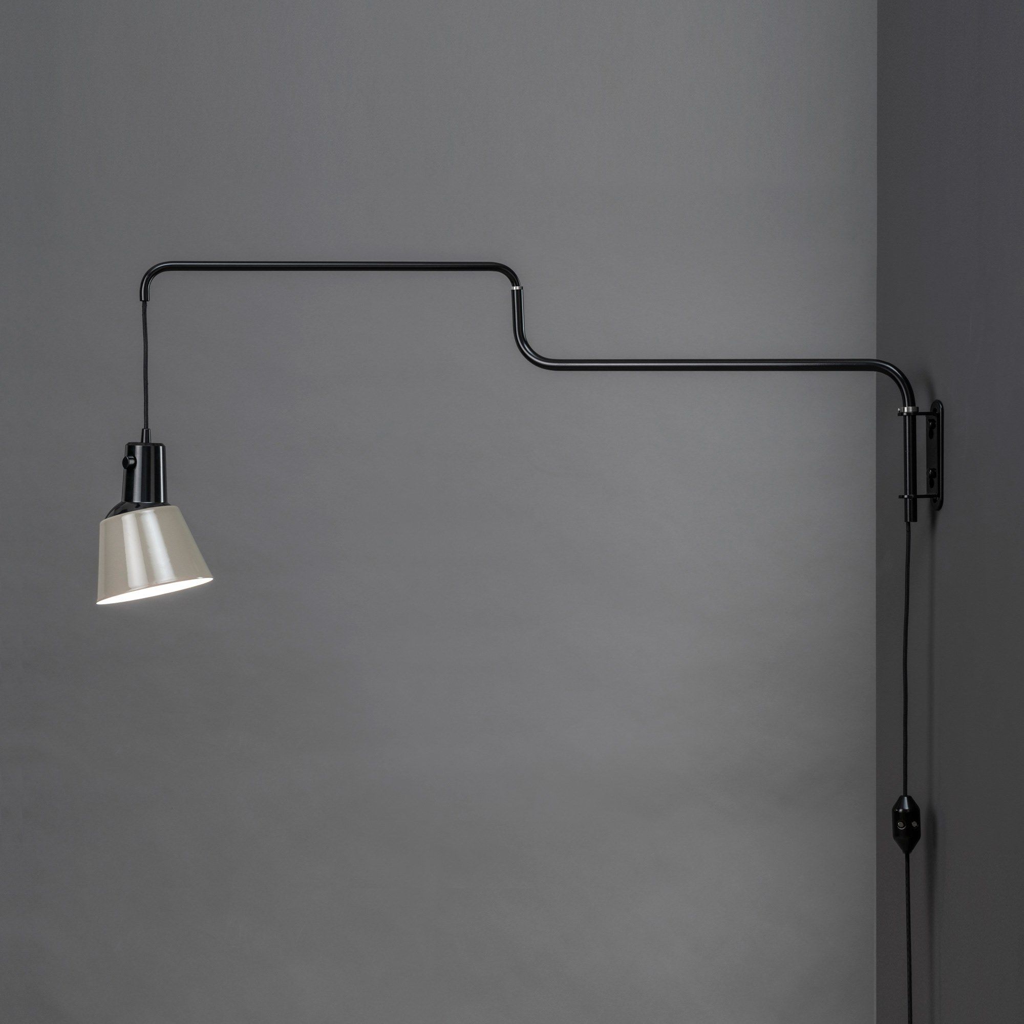 Регулируемая металлическая настенная лампа Midgard Licht K830 ARCH-00129519 - Вид №15