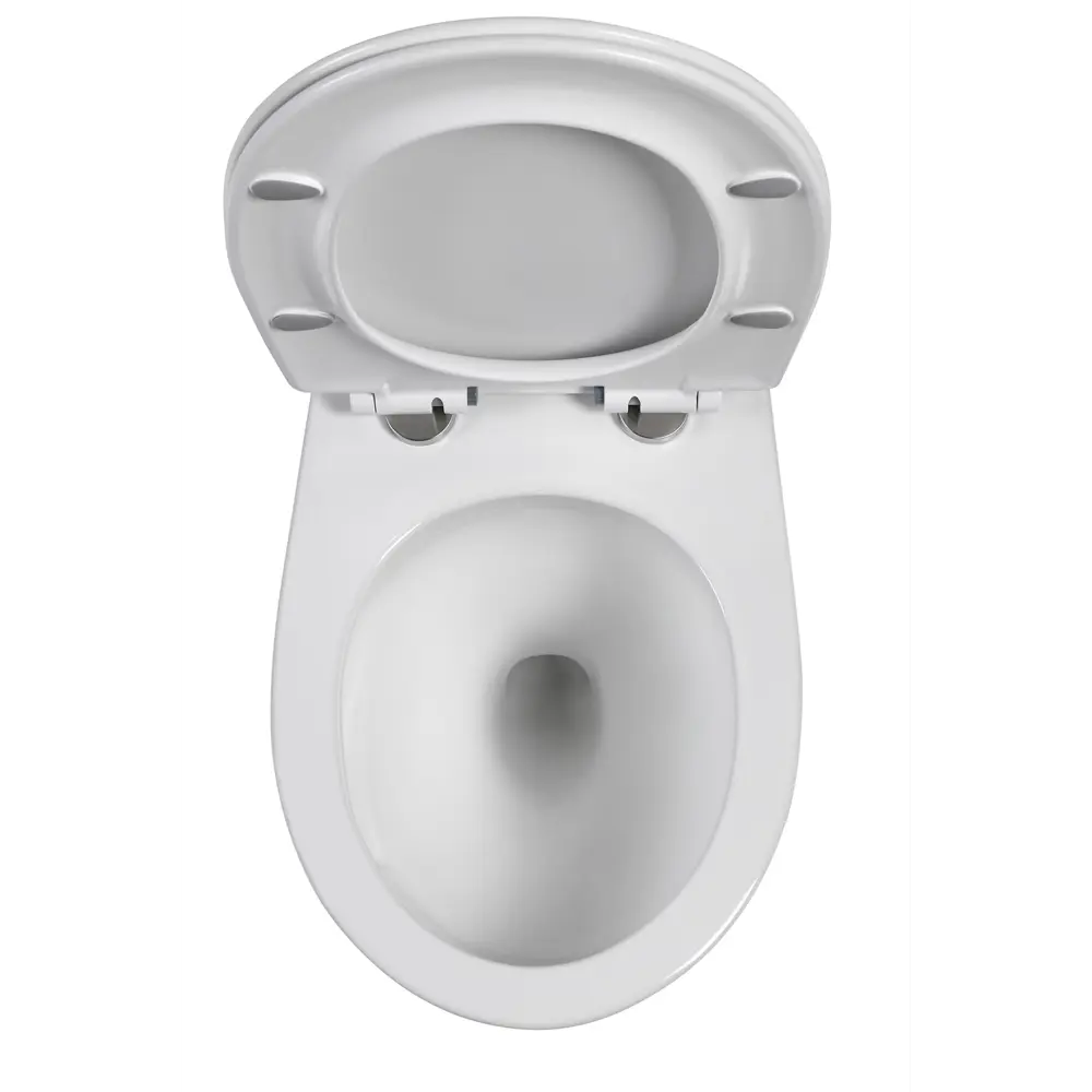 Комплект инсталляция Grant с унитазом Aura Торнадо безободковый с микролифтом клавиша цвет хром Santreyd STLM-2139018 - Вид №4