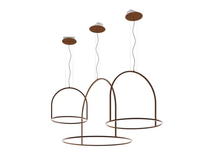 Металлический светодиодный подвесной светильник AXOLIGHT U-Light ARCH-00119727