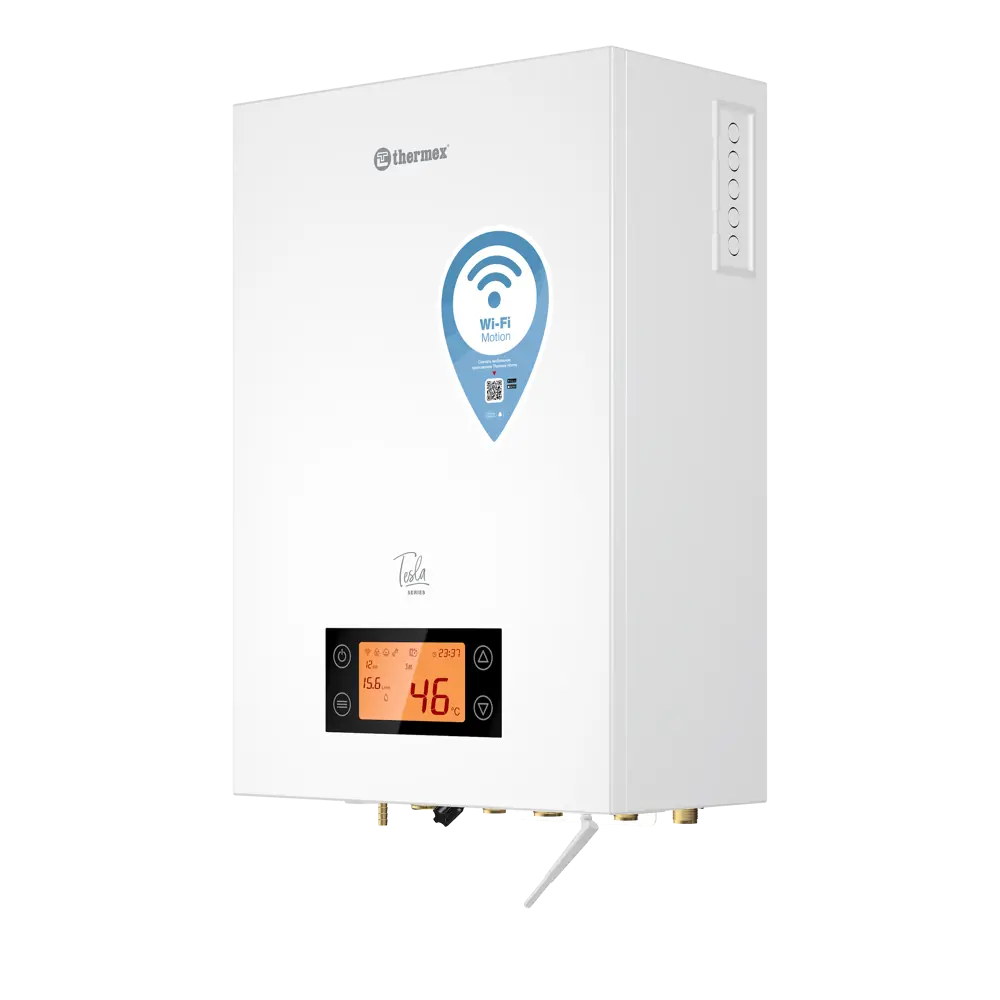 Котёл электрический 12-24 кВт Thermex Tesla Wi-Fi двухконтурный STLM-2176290 - Вид №2