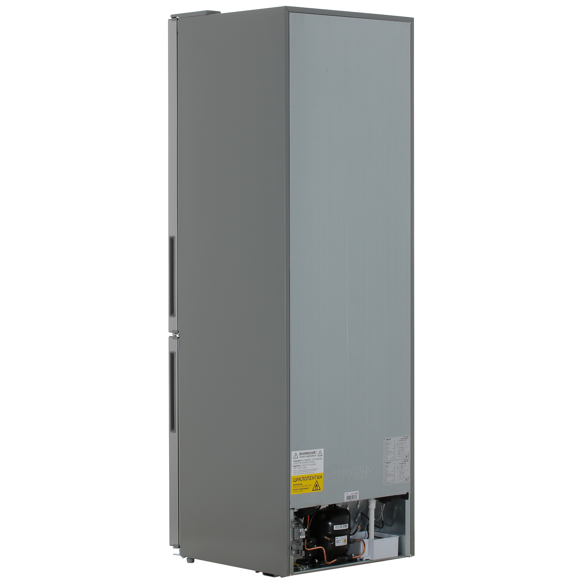 9064767 Холодильник с морозильником   DEXP B4-32AMA серебристый STDN-0072969 - Вид №4