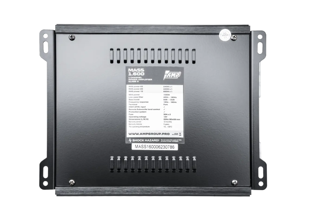 5481729 Усилитель AMP MASS 1.600 STDN-0141220 - Вид №9