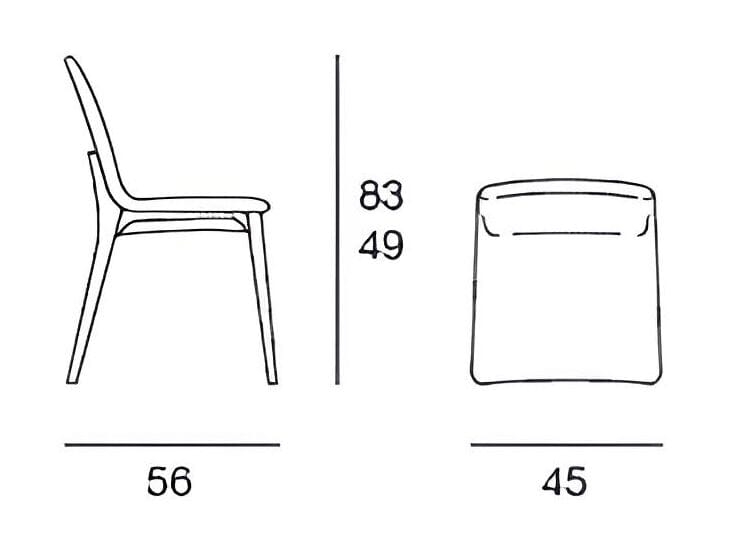 Мягкий стул Pacini & Cappellini ARCH-00056066 - Вид №4