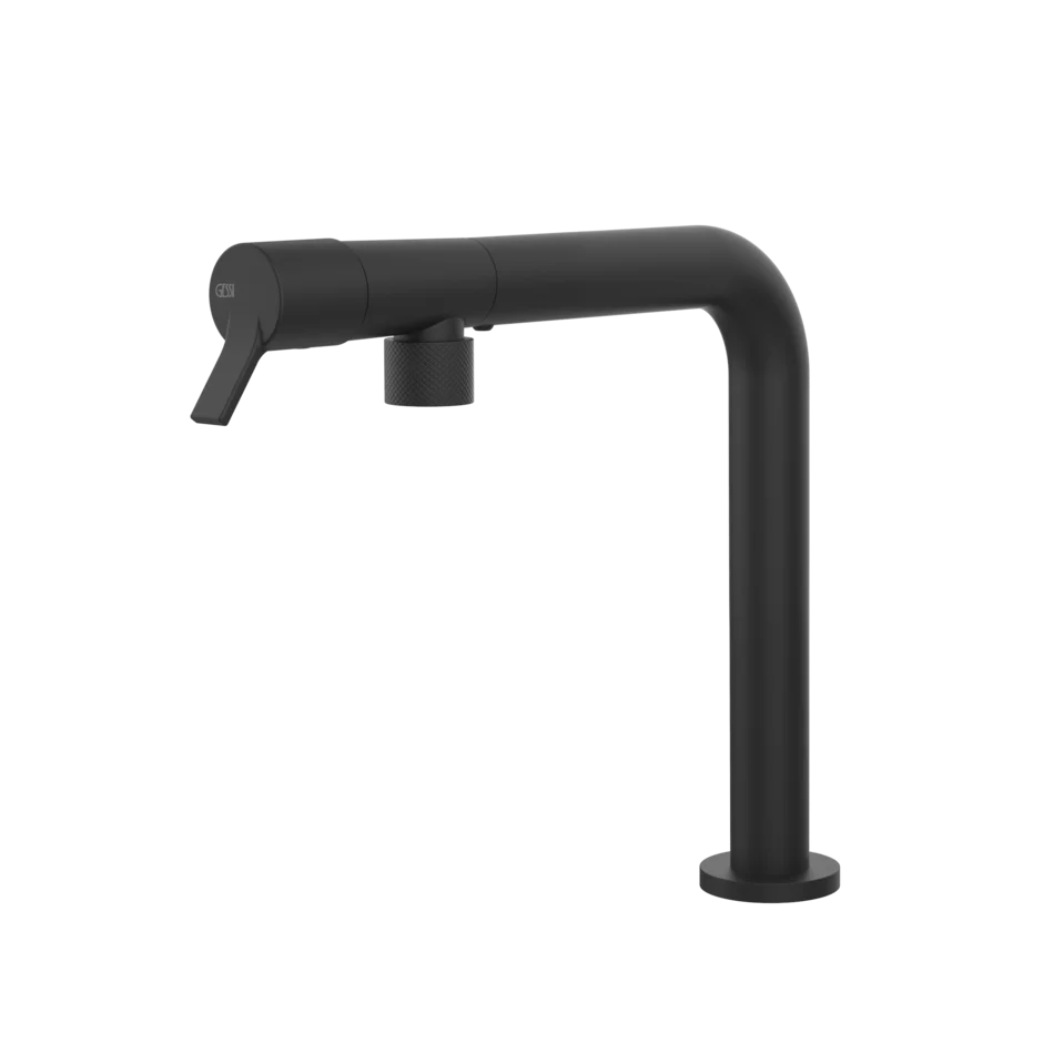 Смеситель для раковины 60073 299 Gessi Fisso МАТОВО-ЧЕРНЫЙ 60073299
