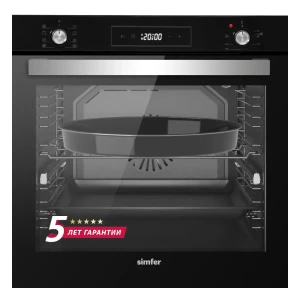 91934119 Электрический встраиваемый духовой шкаф Simfer B6ES69070 60х59.5х56.5 см цвет черный STLM-1464037