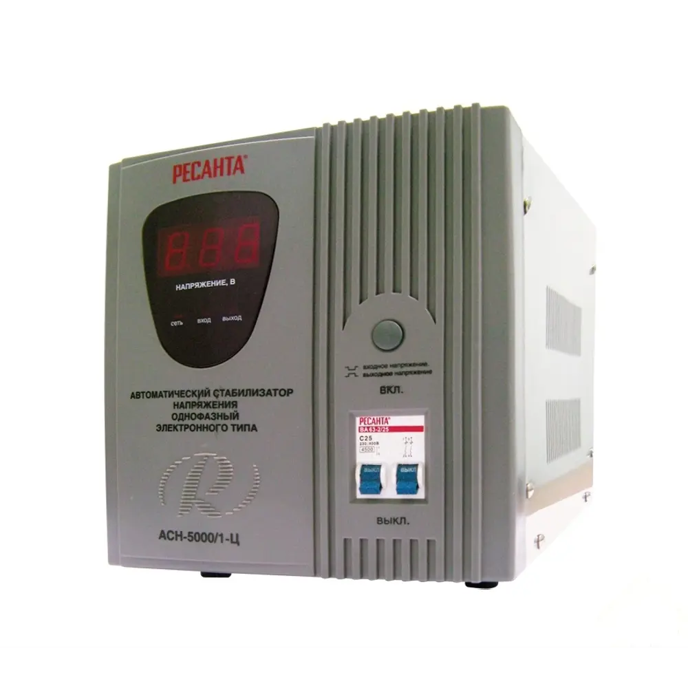 Стабилизатор напряжения Ресанта 5 кВт STLM-2119367