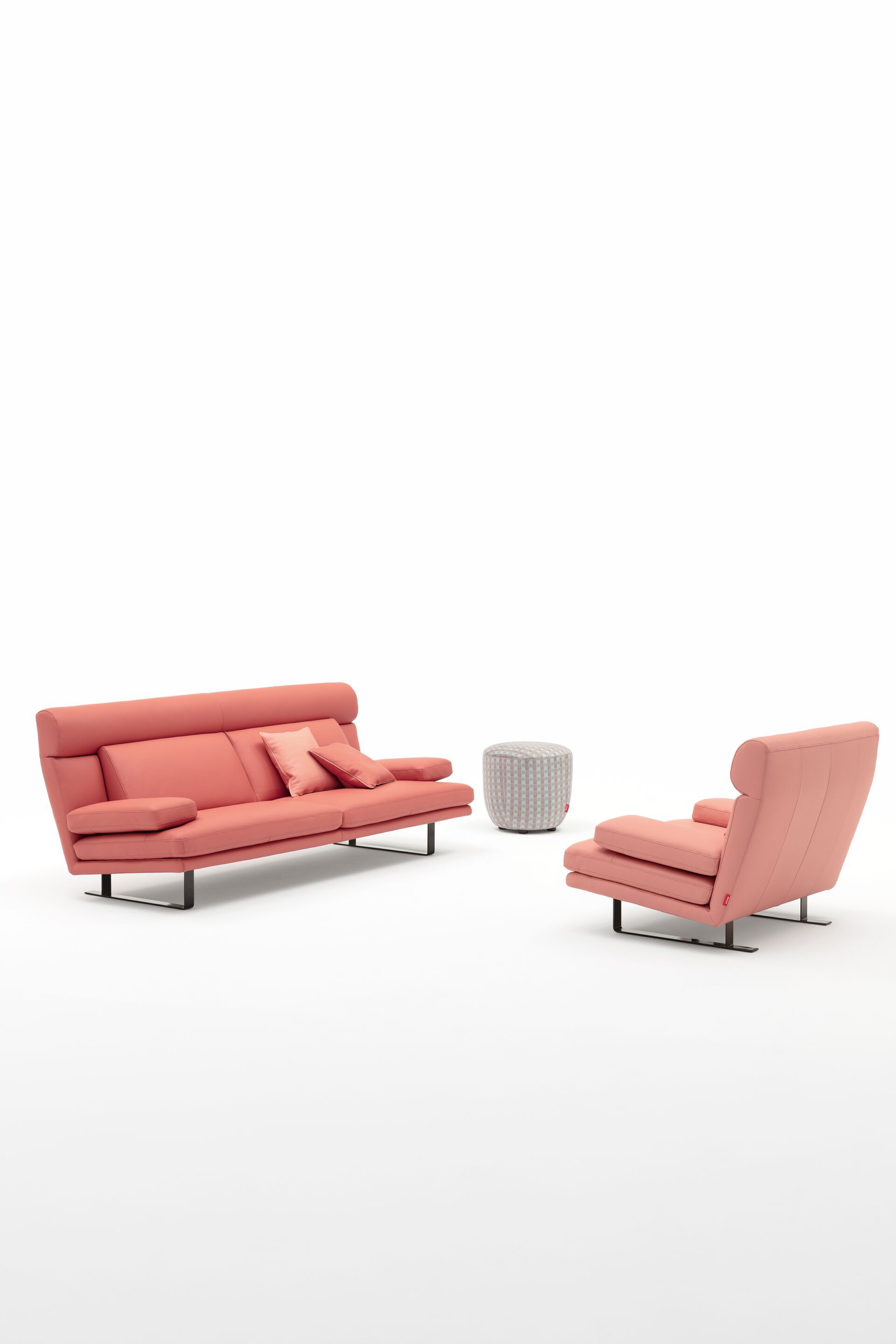 Кожаное кресло с салазками AERRE ITALIA Eclipse ARCH-00115773 - Вид №1