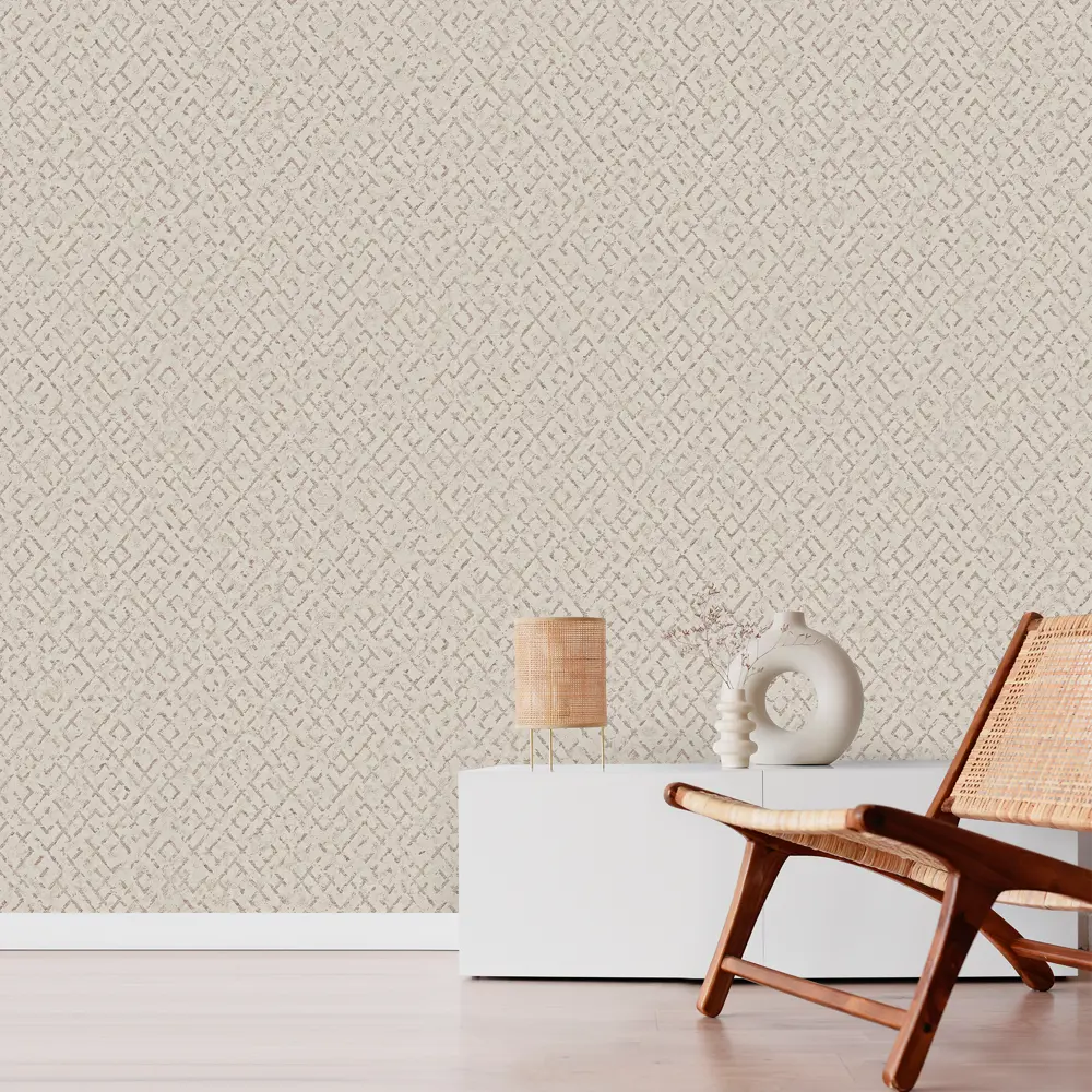 Обои флизелиновые Inspire Либерти светло-бежевые 1.06 м STLM-2160164 - Вид №2