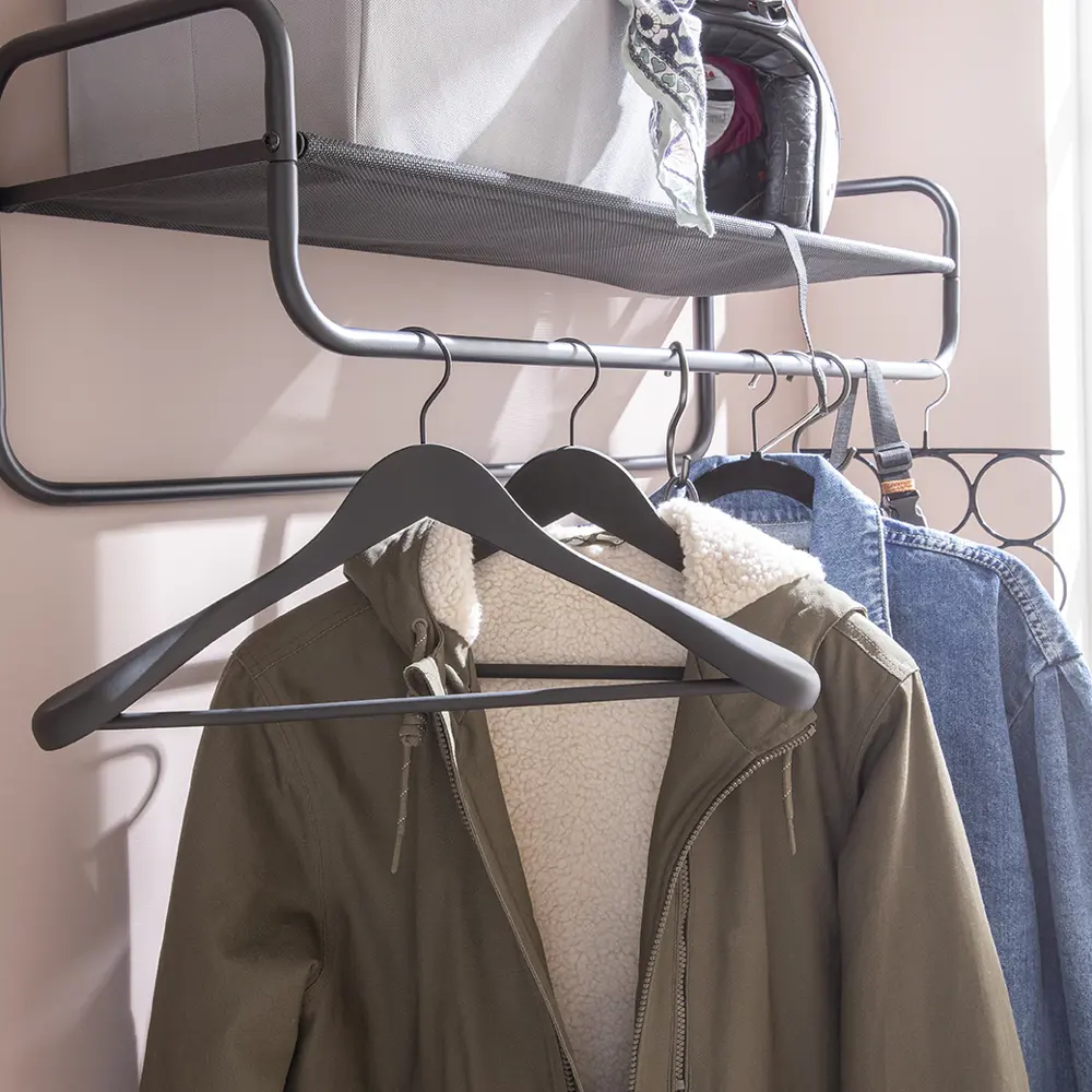 SPACEO Широкие деревянные плечики с поворотной системой 82680683 STLM-0033941 - Вид №4