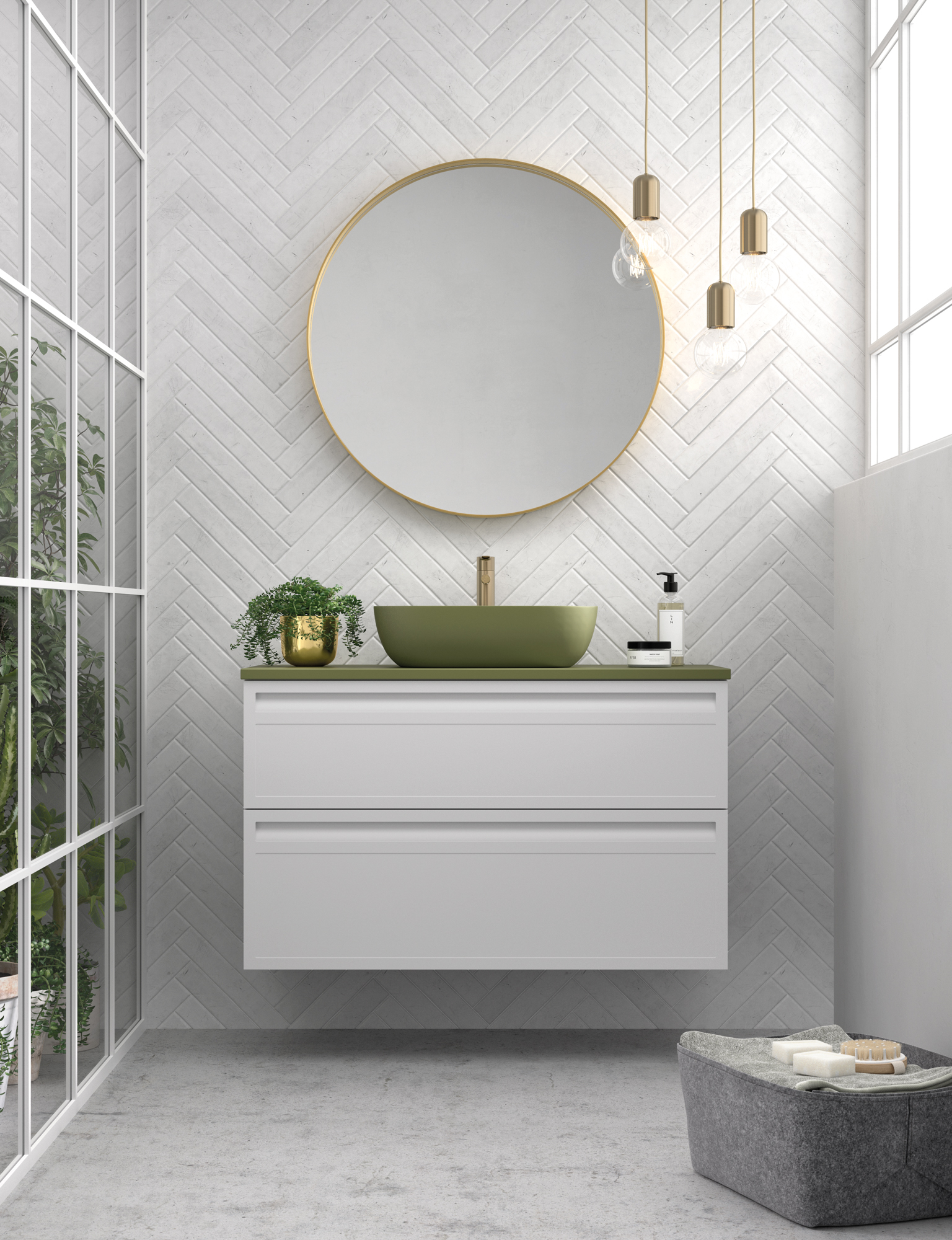 Комплекты мебели для ваннойMARINA Collection Avila Dos AVST08