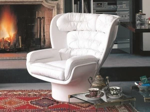 Longhi Поворотное кожаное кресло Loveluxe X 105