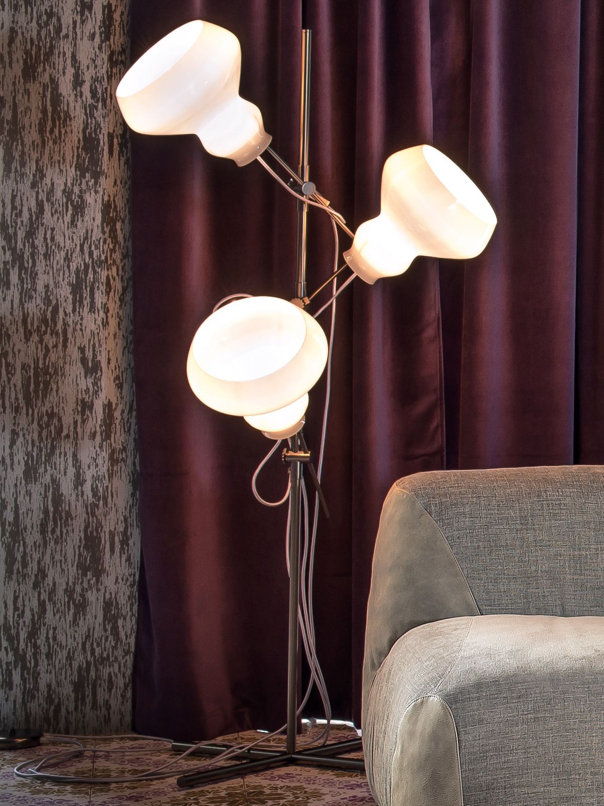 Стеклянный торшер Arketipo Blob ARCH-00109911 - Вид №1