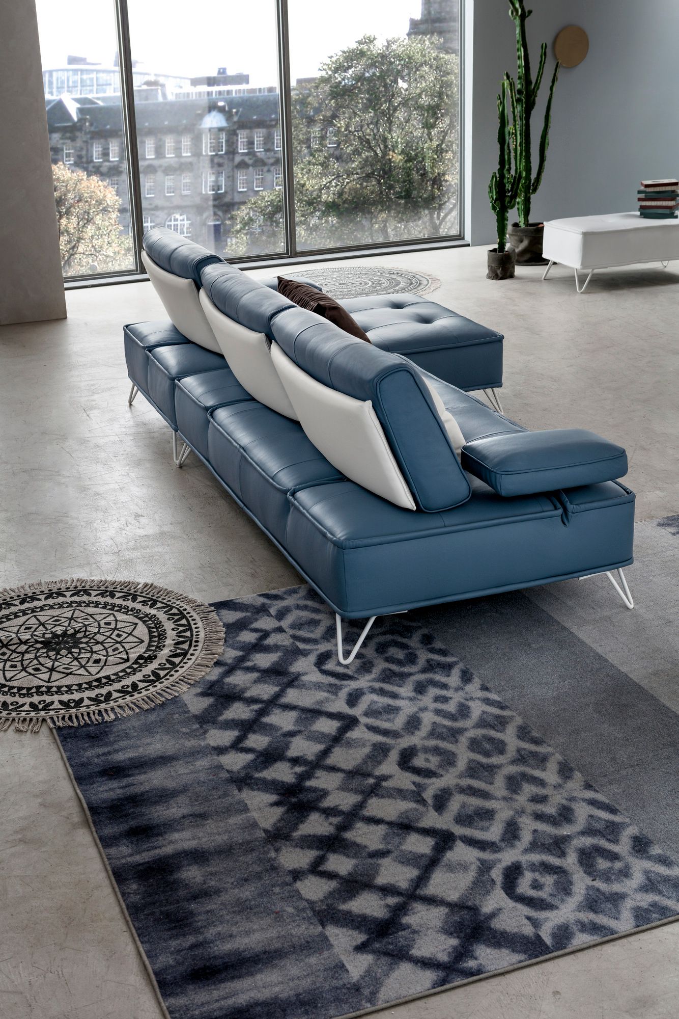 Кожаный модульный диван AERRE ITALIA DENERIS PLUS ARCH-00058004 - Вид №1