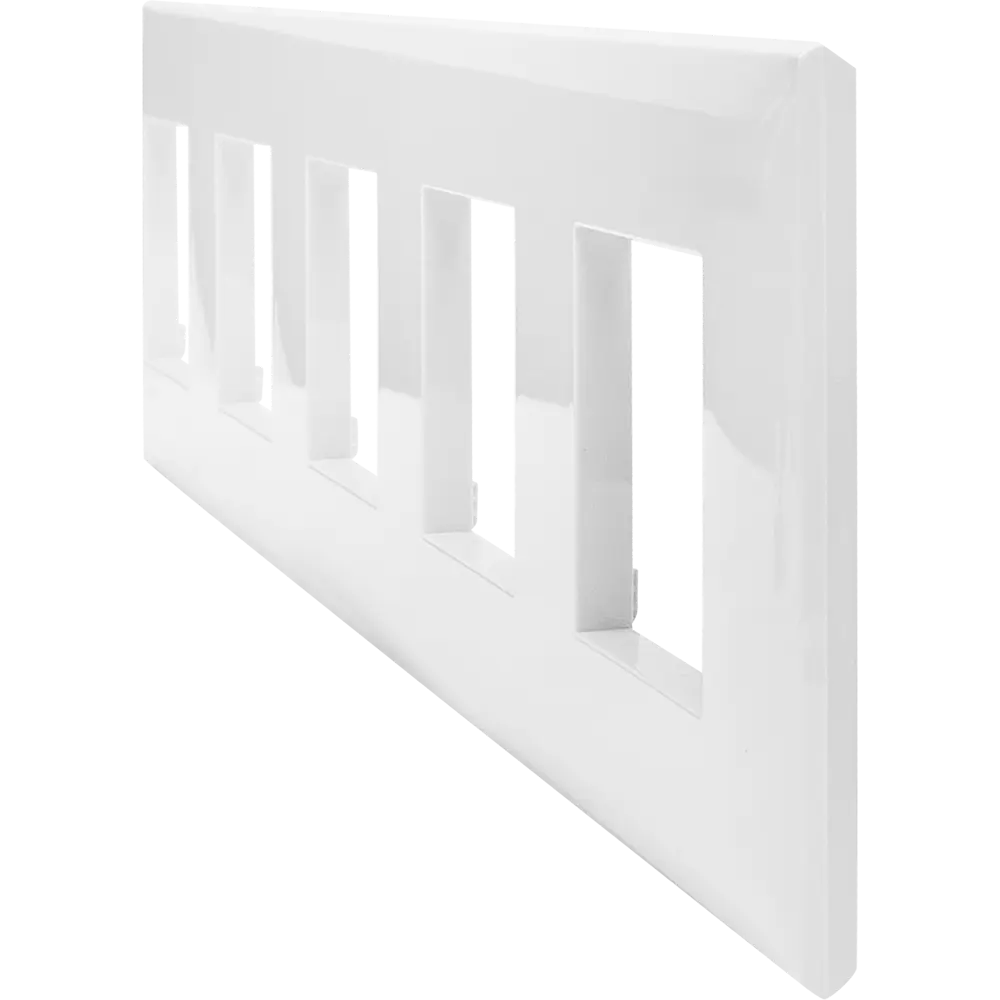 Рамка для розеток и выключателей DKC Avanti 5 постов цвет белое облако STLM-2162854 - Вид №2