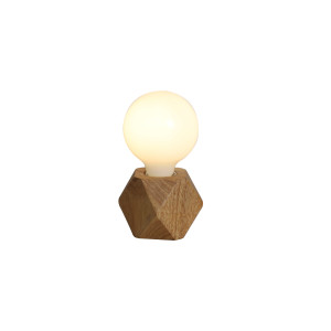 Настольная лампа L1468 Woodland, цвет коричневый LAMPLANDIA