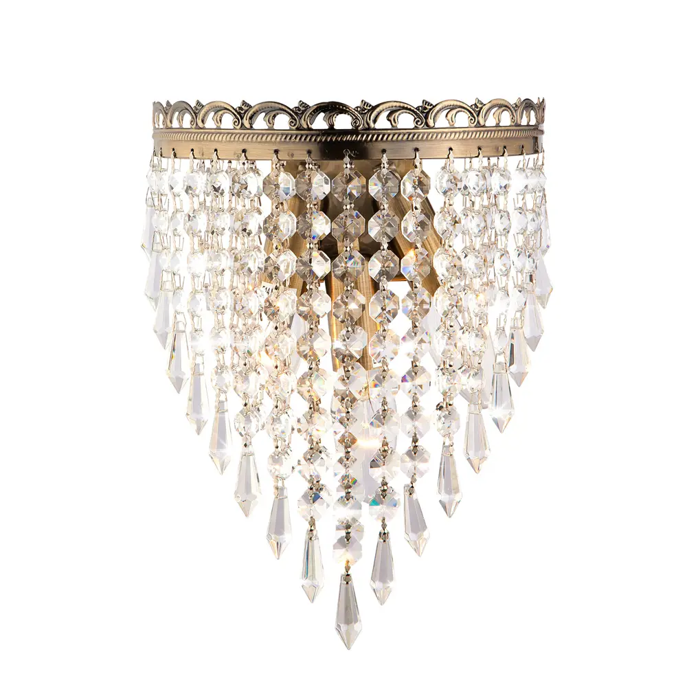 Бра Соната 3xE14x60 Вт, металл, цвет бронза Eurosvet STLM-2173519