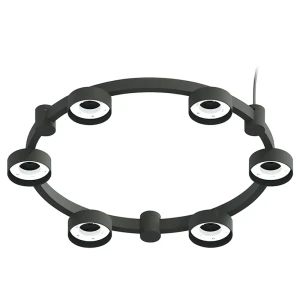 91612567 Корпус светильника Techno Ring подвесной для крепления D85 Ambrella Light серия-C DIY Spot C9232 цвет черный STLM-1339986