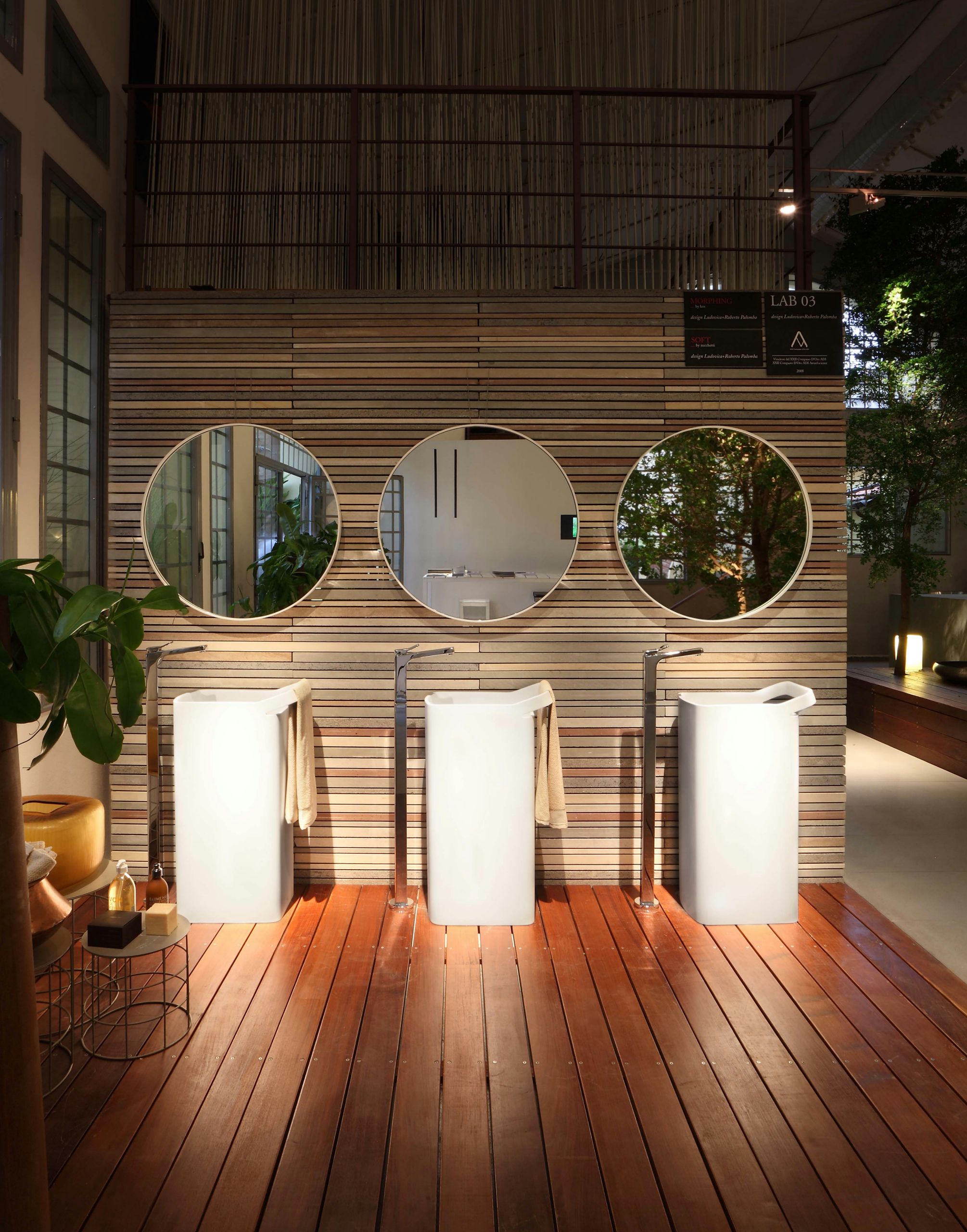 Умывальник из Cristalplant® Zucchetti Лаборатория ARCH-00074454 - Вид №10