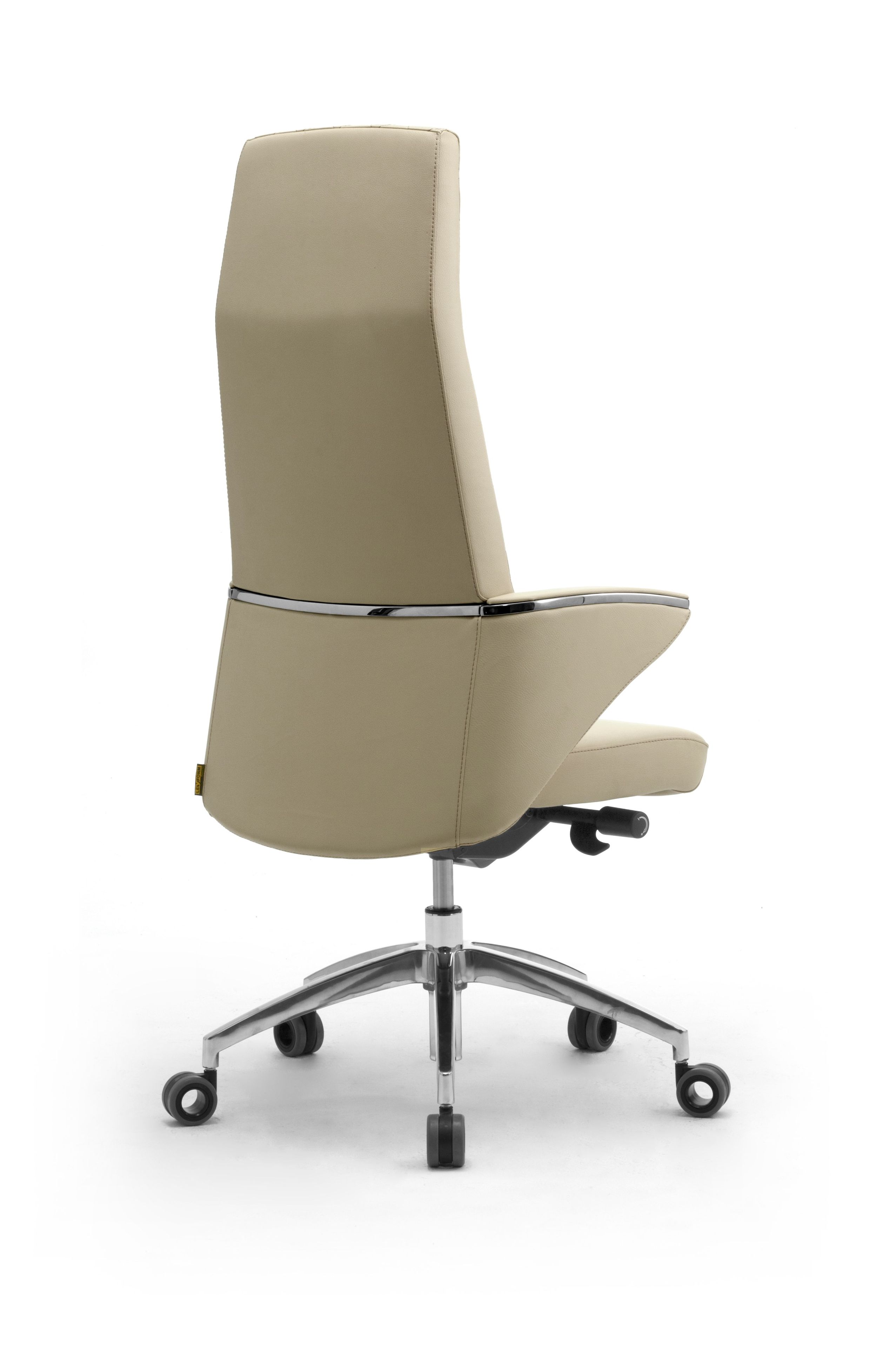 Кожаное вращающееся офисное кресло с подлокотниками Leyform Zeus ARCH-00041786 - Вид №5