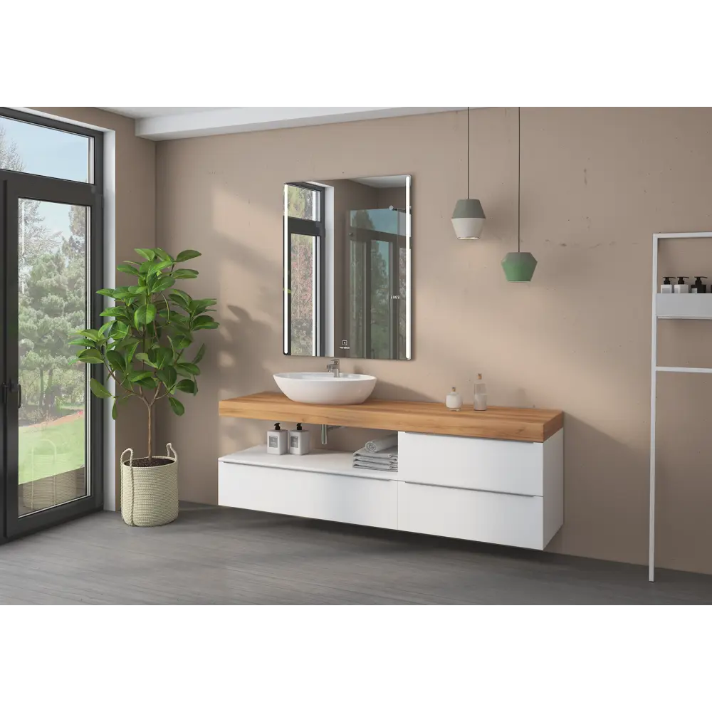 Зеркало Maya Comfort с подсветкой 80x100 см VIGO STLM-2174165 - Вид №4