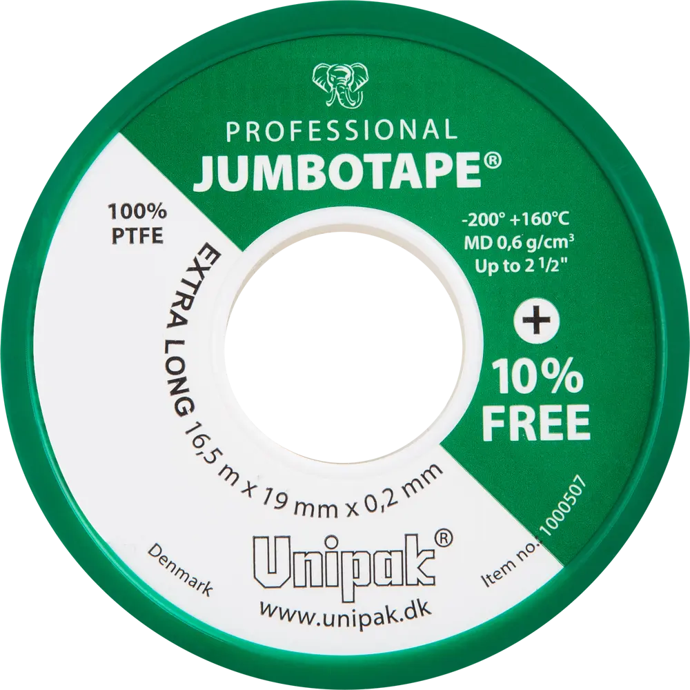 Лента-фум JUMBOTAPE MD 19мм х 0,2мм, 16,5 м 82992799 STLM-2173139 Santreyd 