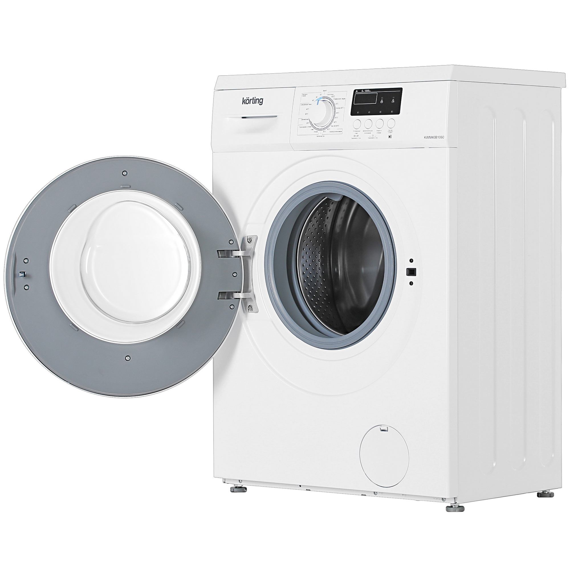 5345258 Стиральная машина Korting KWM40B1060 белый STDN-0037721 - Вид №4
