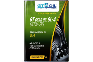 15984362 Масло Gear Oil, SAE 80W-90, API GL-4, 4 л 8809059407769 GT OIL