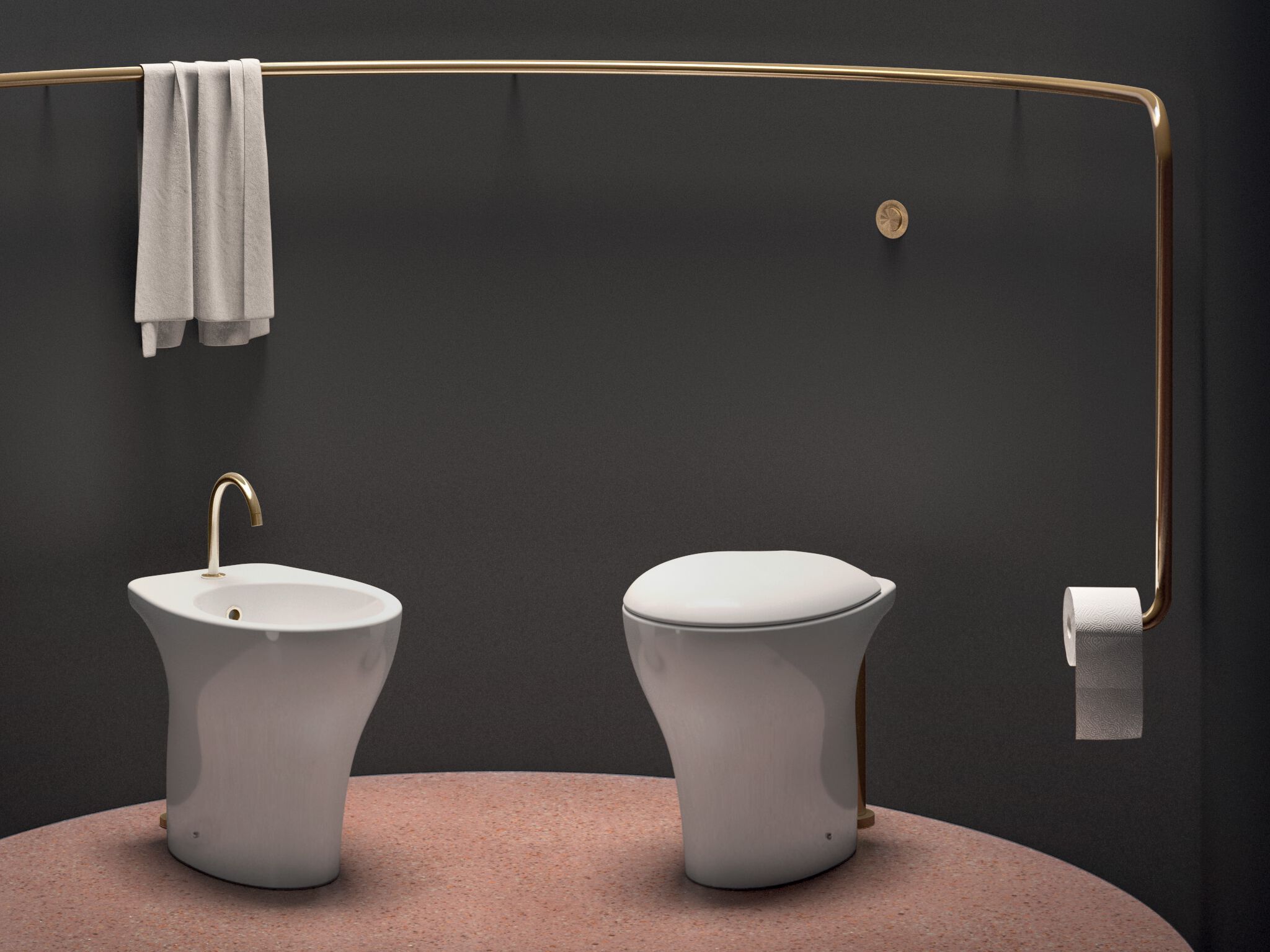 Керамическая напольная сантехника Domus Falerii Rascalzone Light ARCH-00117865 - Вид №4