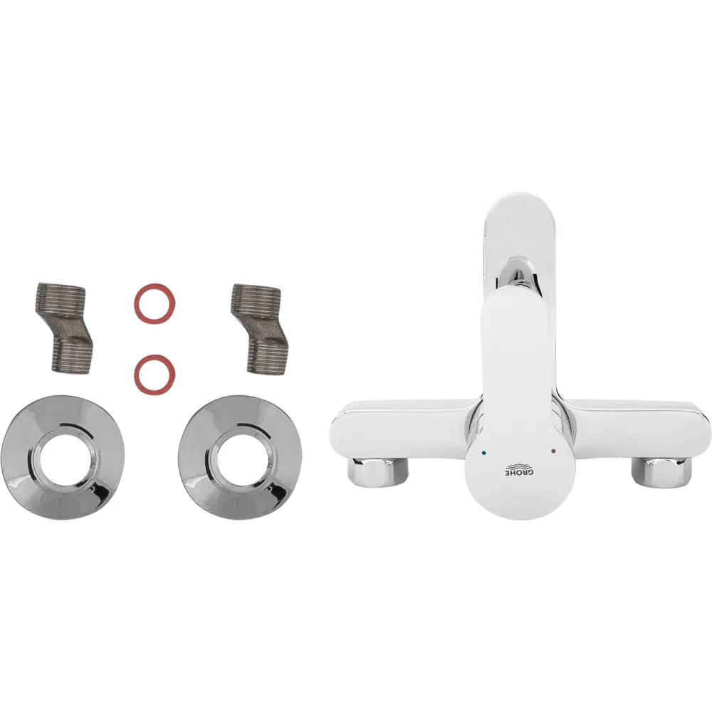 Смеситель для ванны Grohe Start Edge однорычажный цвет хром STLM-2027669 - Вид №3