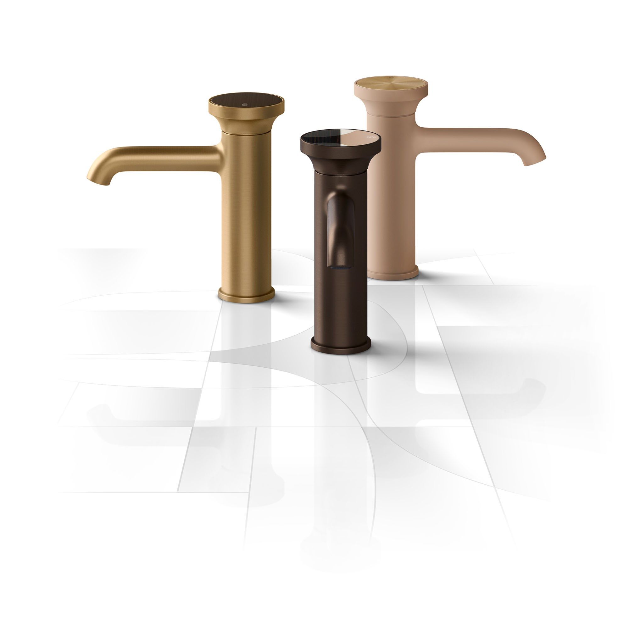 Металлический смеситель для раковины / Смеситель для биде Gessi происхождение ARCH-00120483 - Вид №1