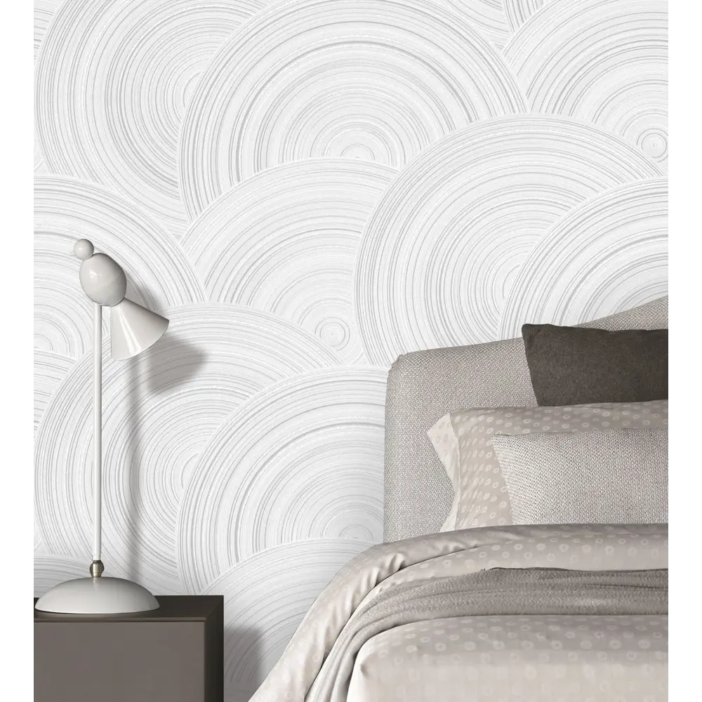 Обои флизелиновые A.S. Creation Рондо серые 1.06 м 176421 STLM-2075597 - Вид №2