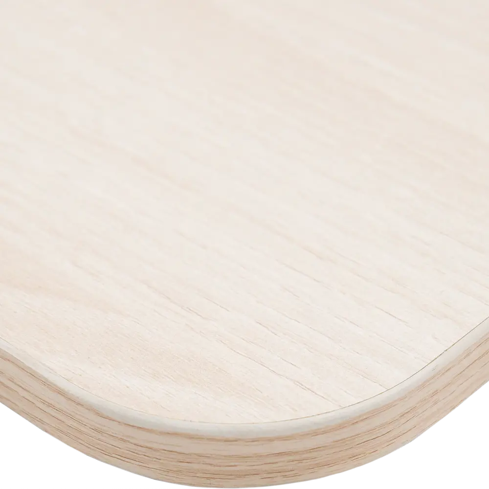 Santreyd Полка угловая 80х25 см с закругленными краями 82036104 STLM-0018091 - Вид №1