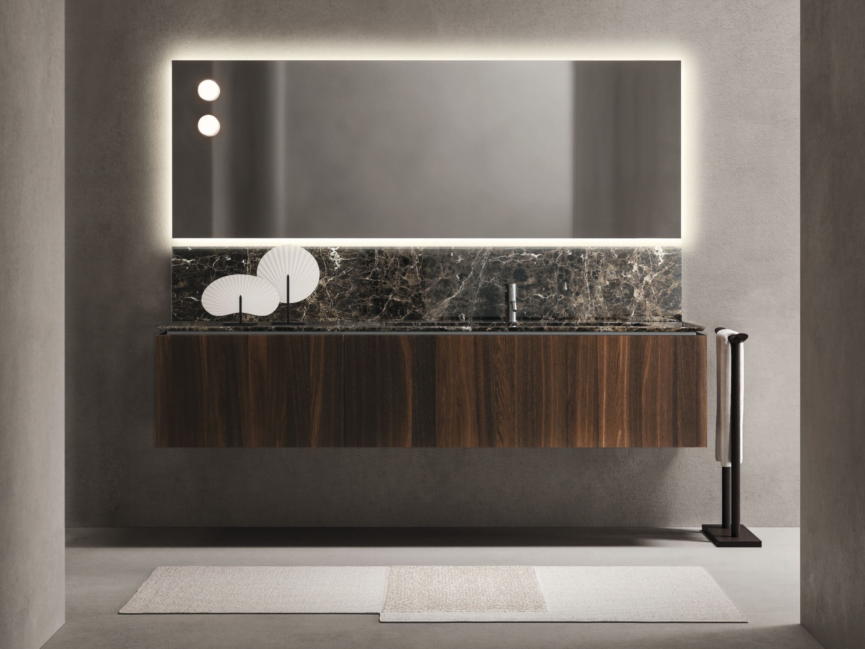 Полная мебель для ванной комнаты Noorth чистый ARCH-00023645