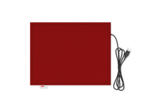 17480586 Коврик с подогревом USB, 32х26 см., цвет бордовый 2232701 Lappo