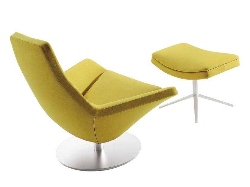 Тканевое вращающееся кресло B&B Italia ARCH-00038325